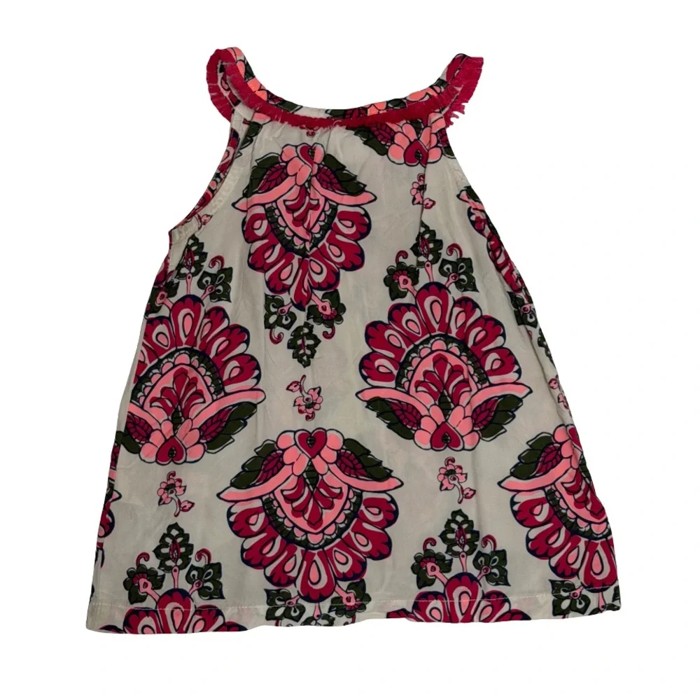 Carter's Vibrant Pink and Green Toddler Dress